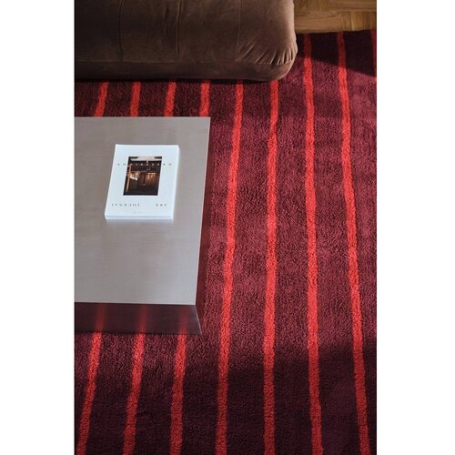 Jotex Rdeča/bordo rdeča bombažna preproga 200x300 cm Mika &amp;ndash; Slike