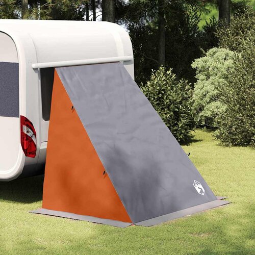 VidaXL &amp;Scaron;ator s krovom Ostalo Siva i narančasta i crna 190 x 150 x 185 cm Slike