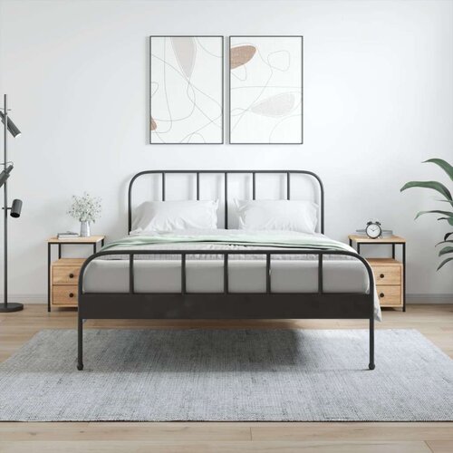 vidaXL Nočna omarica 2 kosa sonoma hrast 34x35,5x50 cm inženirski les Cene