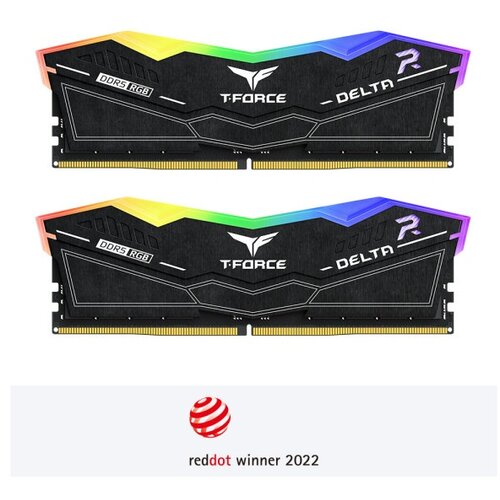 Team Group RAM DDR5 32GB (2x16GB) DELTA RGB 6000MHz CL30 FF3D532G6000HC30DC01 Cene