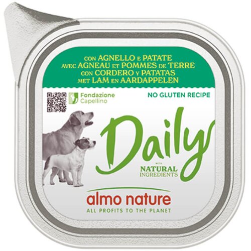 Almo Nature Daily - jagnjetina in krompir - 100 g 100 g Cene