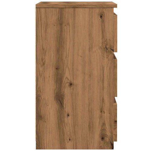 VidaXL Noćni ormarići 2 kom Artisan hrast 40x35x62,5 cm izrađeno drvo Slike