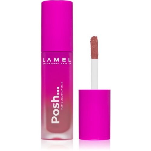 LAMEL Posh Matte Liquid Lip Stain dugotrajni mat tekući ruž za usne nijansa №401 4 g Cijene