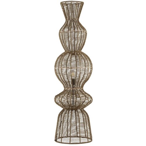 Nova Luce Stoječa svetilka iz vrvi v naravni barvi (vi&scaron;ina 136 cm) Breena &ndash; Cene