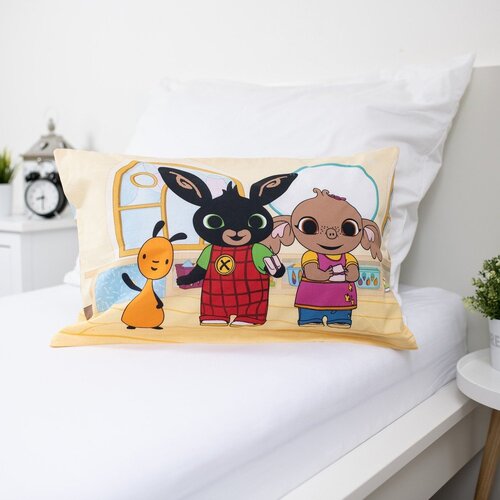 Jerry Fabrics Pamučna dječja posteljina za dječji krevetić 100x135 cm Kr&amp;aacute;l&amp;iacute;ček Bing Playroom &amp;ndash; Slike