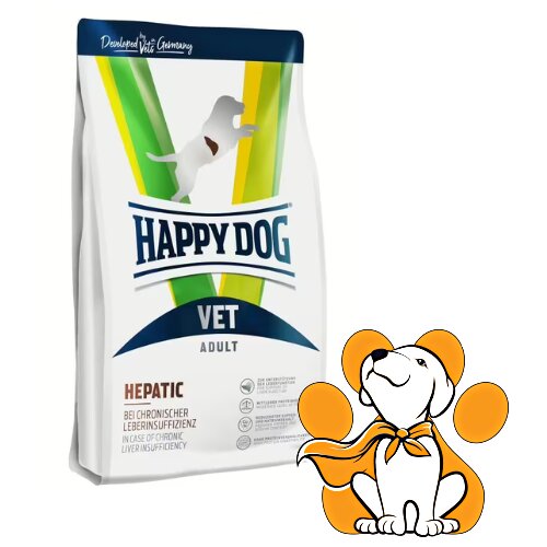 Happy Dog vet Diet Hepatic 4kg, Dijetalna Hrana Za Pse Slike