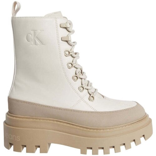 Calvin Klein Jeans Gležnjarji - Bež Cene