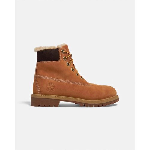 Timberland Pol&scaron;kornji - 6 Inch Premium WP Boot BROWN Kids Bela Cene