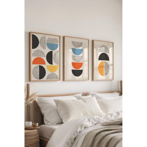 WALLXPERT Č-300655 - 3040 Set dekorativnog slikanja u vi&scaron;e boja (3 komada) Cene