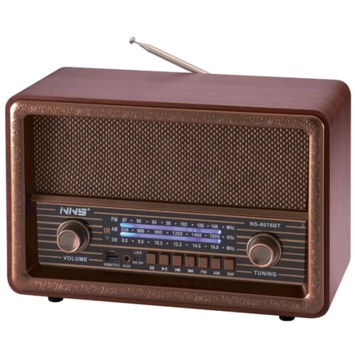  retro rgb bluetooth radio 8076BT//B NS-8076BT/B Cene