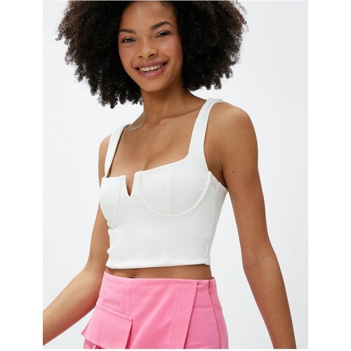 Koton Camisole - Ecru - Slim fit Slike