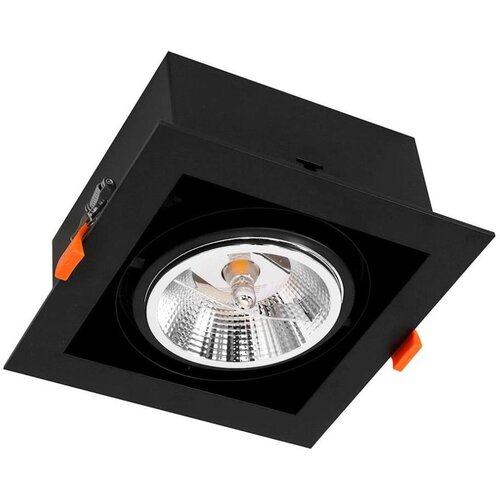 Ugradno stropno svetlo PLAZA AR111 1xGU10/12W/230V crno Cene