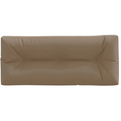  Jastučić za palete VIANEN 100% poliester Sivosmeđa - Sivosmeđa 120 x 40 x 12 cm Slike