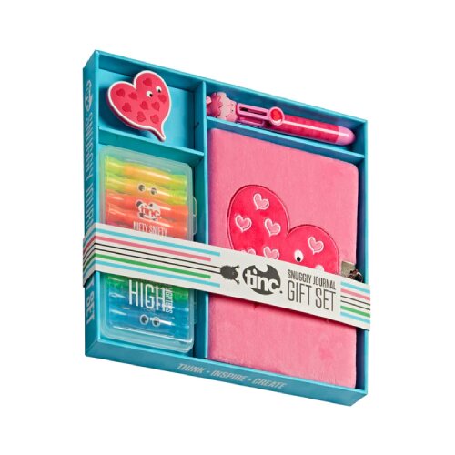Tinc Mallo - Dnevnik set 4 - Mallo, Pink Snuggly Slike