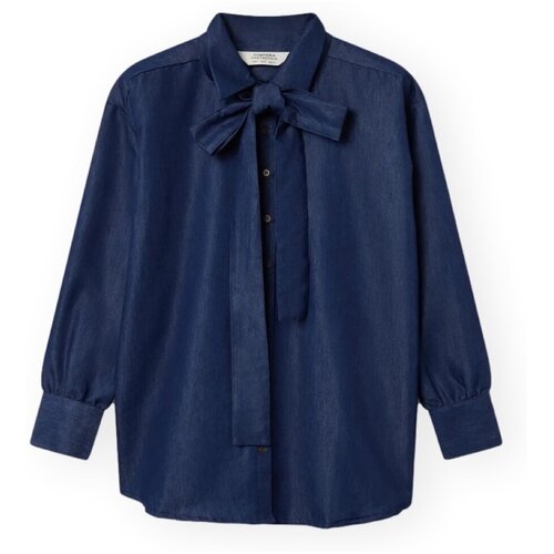 Compania Fantastica Topi &amp;amp; Bluze COMPA&amp;Ntilde;IA FANT&amp;Aacute;STICA Shirt 40002 - Blue Modra Slike