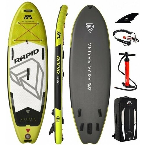 Aqua Marina Rapid 9&amp;#039;6&amp;#039;&amp;#039; (290 cm) SUP daska Slike
