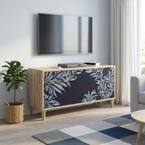  ormar DOKKUM 102 x 33 x 50 cm Sonoma Konstruirano drvo Cijene