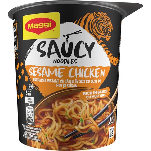 Maggi Nudle Saucy-Susam,chicken casica 75g Cene