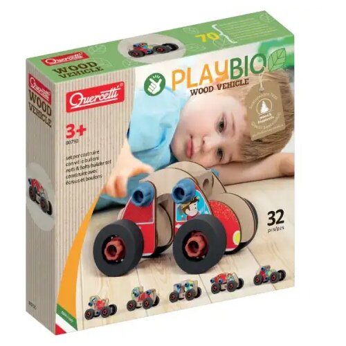 Quercetti Play Bio sklopljeni mali auto 32 kom Cijene