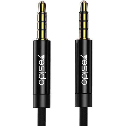 Yesido audio kabel (YAU15) - priključak 3,5 mm na priključak 3,5 mm, 2 m - crni Cijene