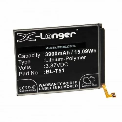 VHBW Baterija za LG K52 (2020) / K62 (2020), 3900 mAh