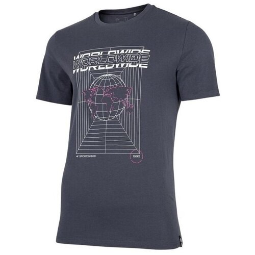 4f Majice s kratkimi rokavi TSM029 Vijolična Cene