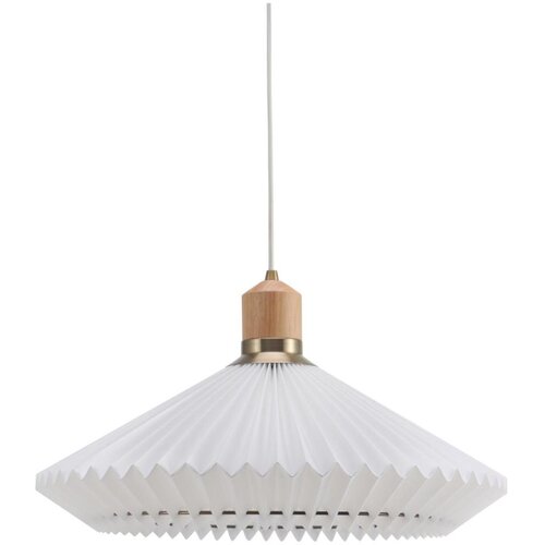 Halo Design 744268- Visilica na sajli PARIS 1xE27/60W/230V Ø 56 cm bela/mesing/hrast Cene
