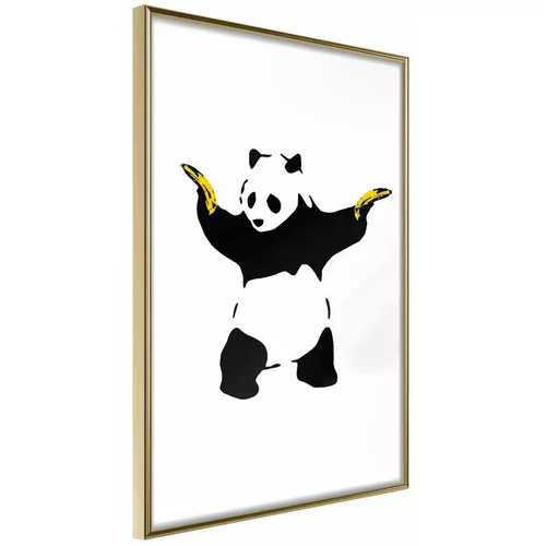  Poster - Banksy: Panda With Guns 30x45