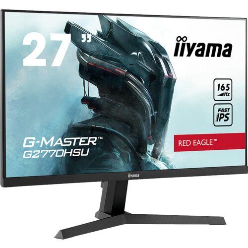 Iiyama G-Master G2770HSU-B1 27&amp;amp;quot; Fast (FLC) IPS LCD,165Hz, 0.8ms, FreeSync&amp;trade; Premium, Full HD 1920x1080, 250 cd/m&amp;sup2; Brightness, 1 x HDMI - G2770HSU-B1 monitor Slike