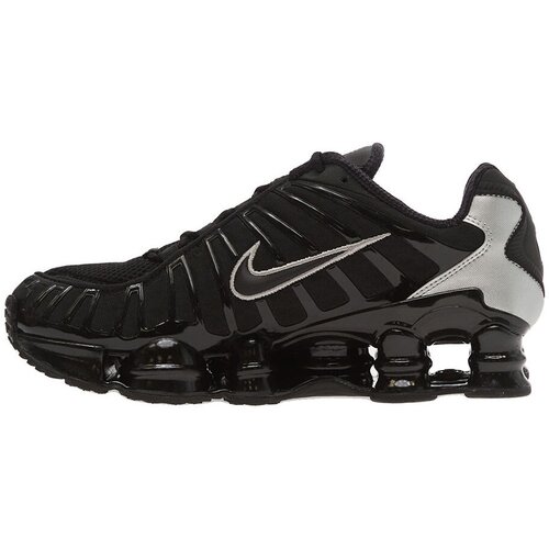 Nike Nizke superge Baskets shox tl textile et synth&amp;eacute;tique Črna Slike