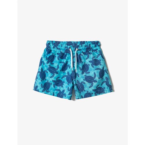 Koton Swimsuit - Turquoise - Graphic Cene