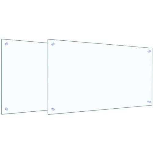  Kuhinjski zid 2 pcs *Transparent*an 90 x 50 cm Slike