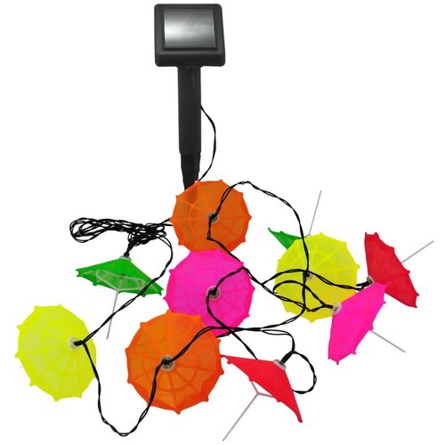  LED solarni lanac 10×LED/1,2 V 300 mAh 3,8 m IP44 za kišobrane Cene