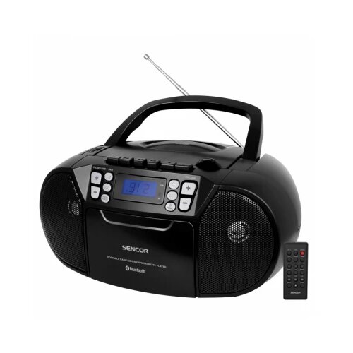 Sencor Radio CD Player SPT 3907 B CD/ BT/ MP3/USB/AUX 3,5mm Slike