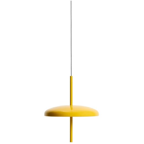 Kave Home Rumena LED zatemnitvena viseča svetilka s kovinskim senčilom &oslash; 16 cm Porte &ndash; Cene