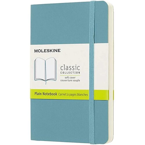 Amphora Moleskine Beležnica Classic Pocket, Meki povez, Plava Slike