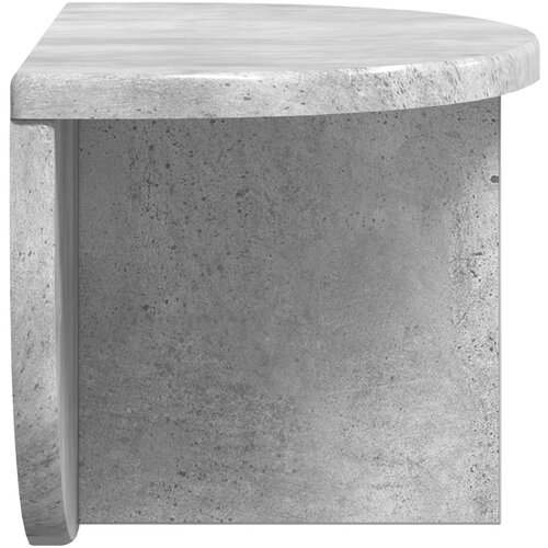  Polica na zidu Zidne 2 pcs Betonski sivi 38 x 19 x 19 cm Slike