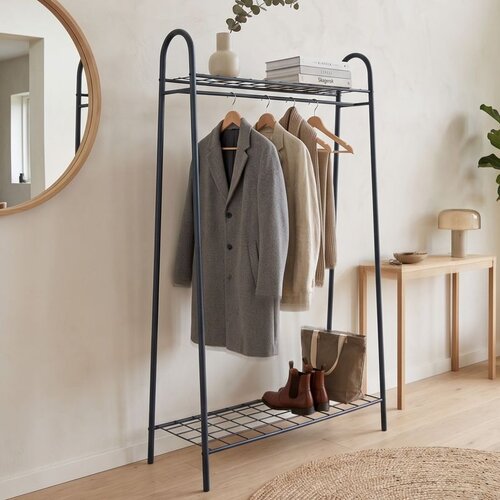 Hanah home stalak za odeću Lura, 87 cm, crni Slike