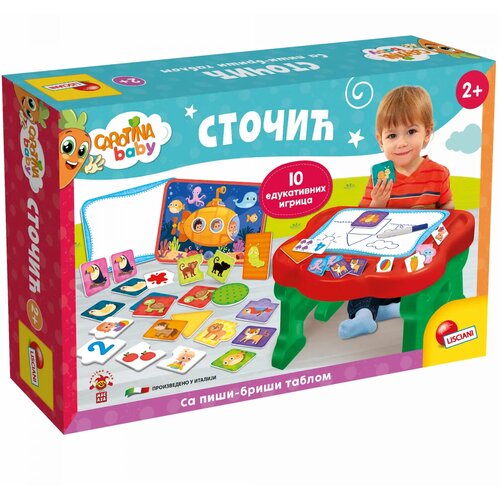Lisciani carotina SR Edukativni set Stočić RS102303 Cene