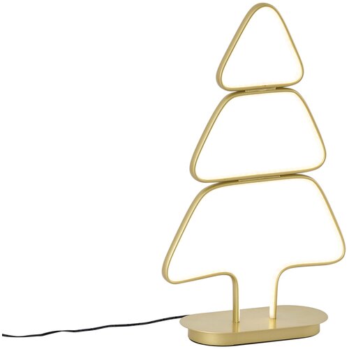 QAZQA božična namizna svetilka zlata božično drevo vklj. led IP44 - arbre Cene