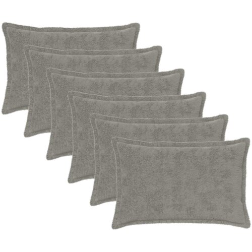  Presvlaka za jastuk 6 kom. HOUTEN Svjetlosiva 30 x 50 cm Cijene