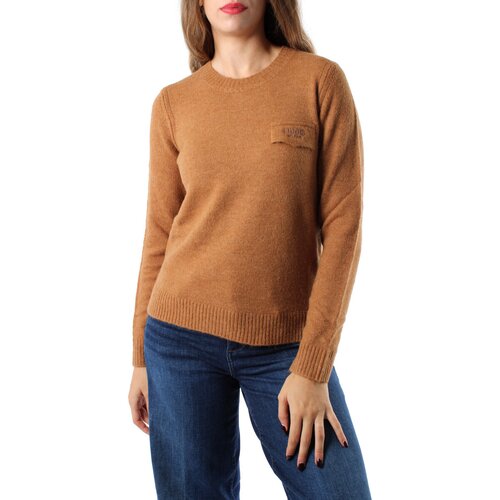 Liu Jo Puloverji WF4575MA49P Bež Cene