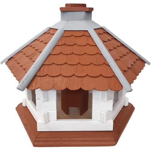  Drvena hranilica za ptice, sa posudom za hranu 40 x 45 x 35 cm Cijene