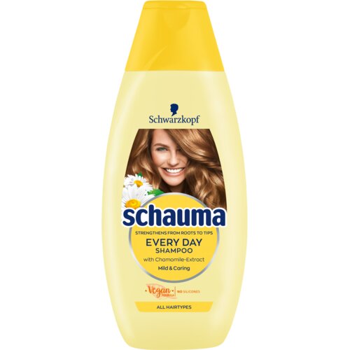 Schauma Everyday Care Shampoo šampon s kamilico za vse vrste las za ženske Cene