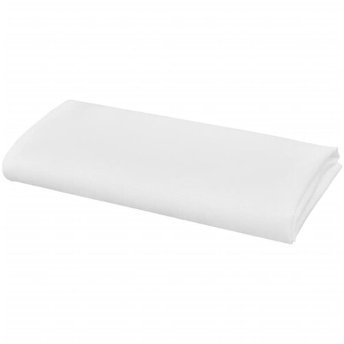 VidaXL 50 Bijelih Platnenih Ubrusa 50 x 50 cm Slike