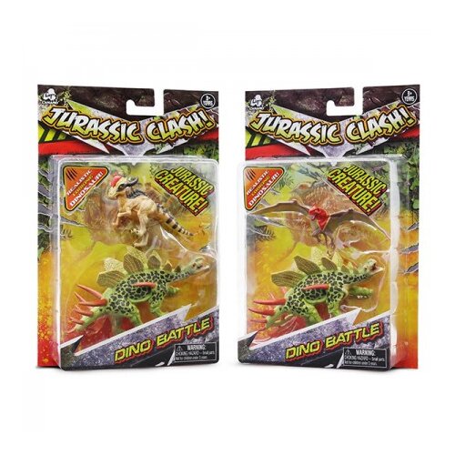 Lanard Jurassic Clash Dino 2 Figure Cene