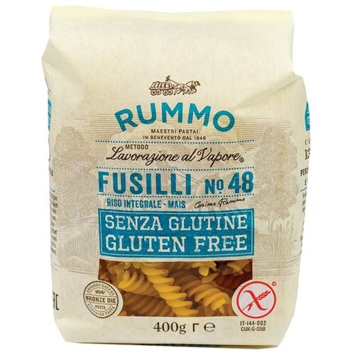 Rummo Fusilli br. 48, Bez glutena, 400 g Slike