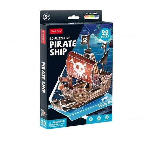 Cubic Fun Slagalica Pirate Ship W3121H 231996, 22 Dela Cijene