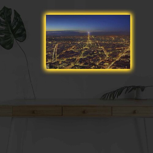 Wallity Slika sa LED osvetljenjem 4570DHDACT-037, 45x70 cm Cene
