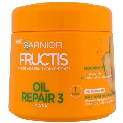 Garnier fructis maska oil repair 3 300ml Slike